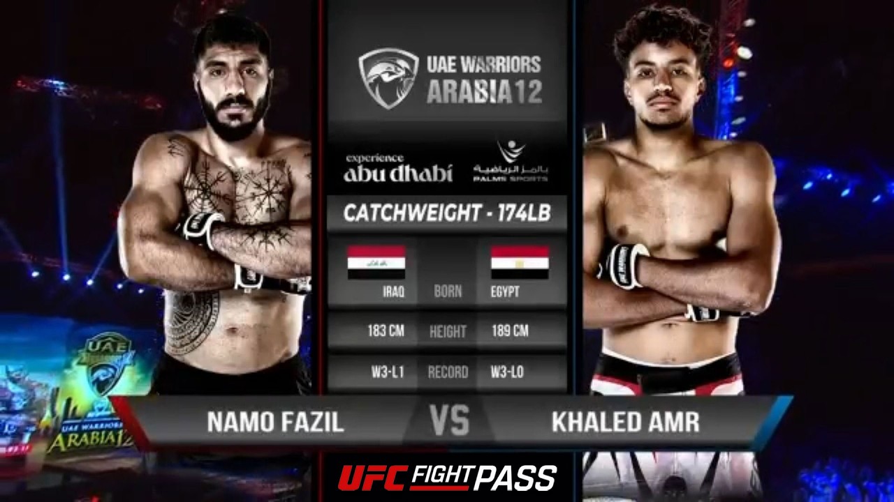 UAE Warriors 43: Namo Fazil vs Khalid Amr | August 25th, 2023
