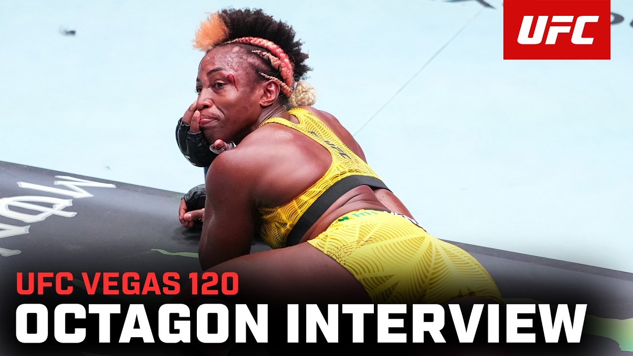 Alexia Thainara Octagon Interview | UFC Vegas 120