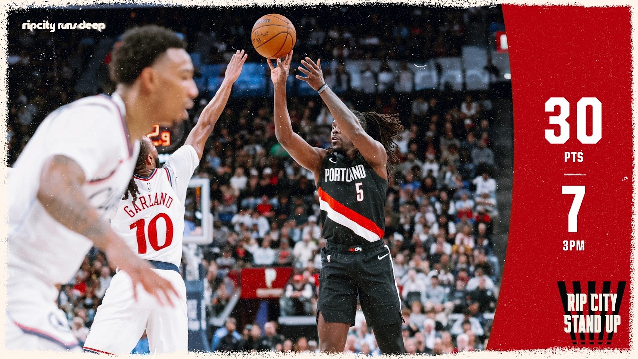 Jrue Holiday With 7 Threes In Win at Los Angeles Clippers | Portland Trail Blazers | March 31, 2026
