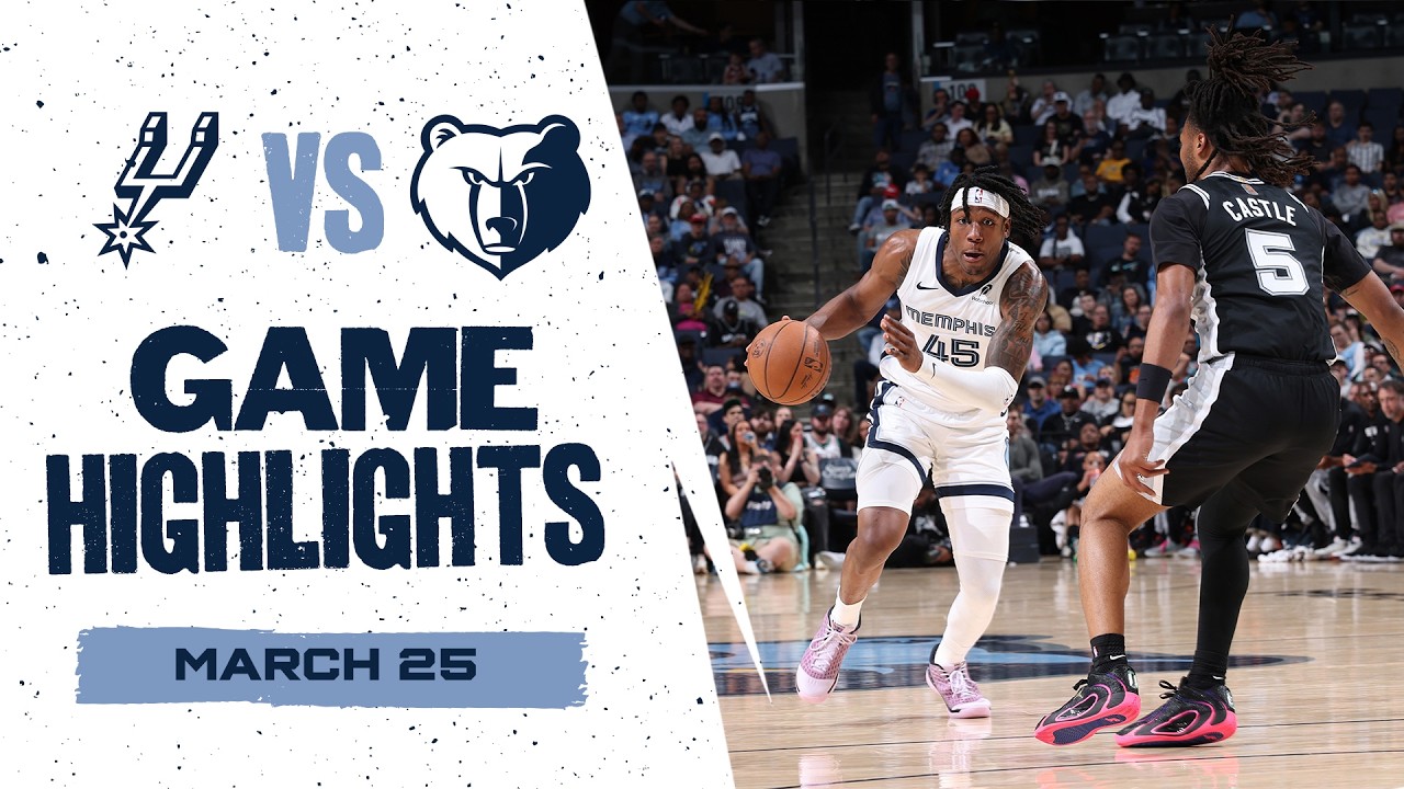 Memphis Grizzlies Highlights vs. San Antonio Spurs