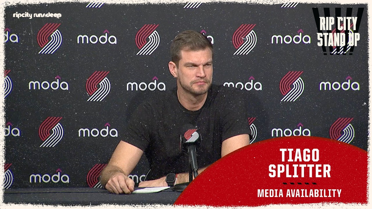 Tiago Splitter Pregame Media Availability | Trail Blazers vs Pelicans | April 2, 2026 background
