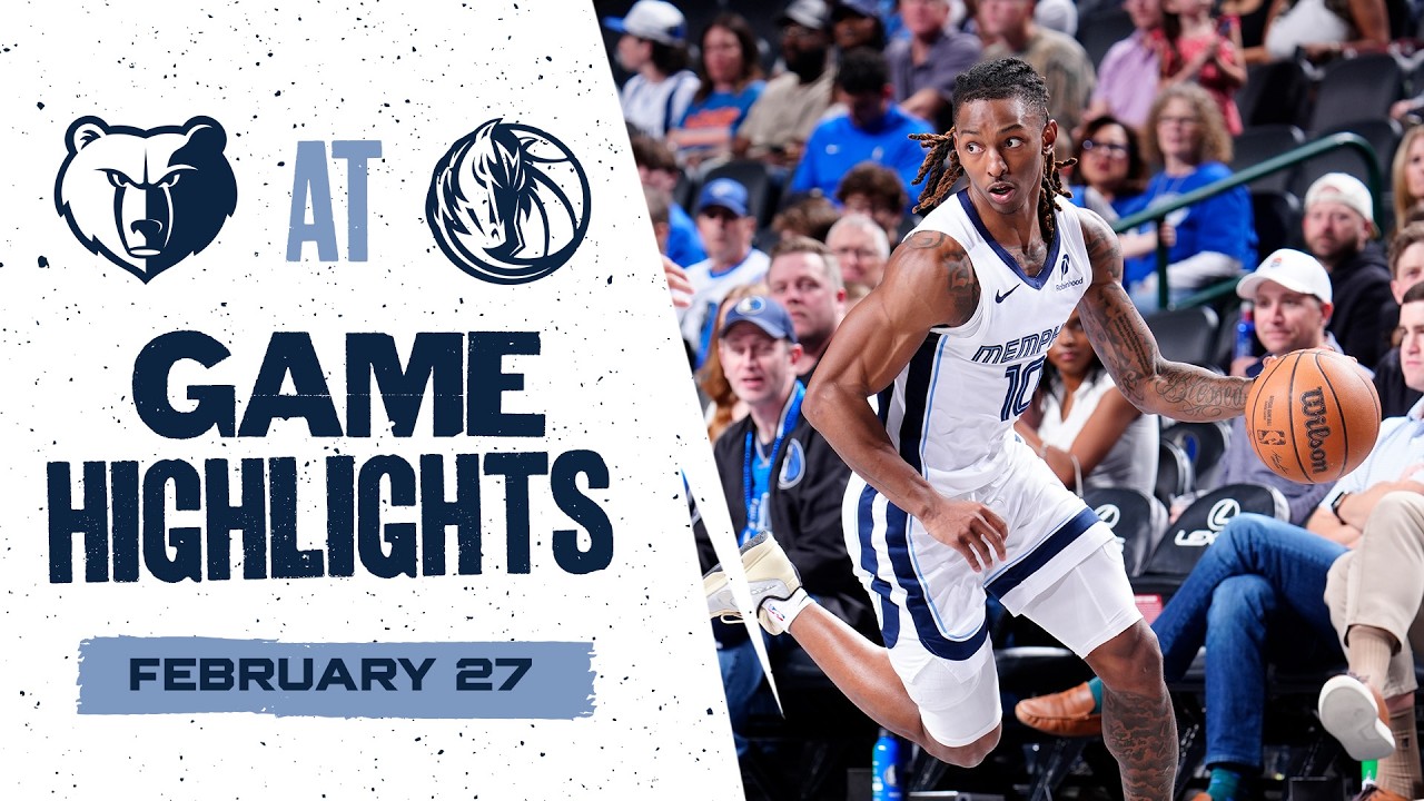 Memphis Grizzlies Highlights vs. Dallas Mavericks
