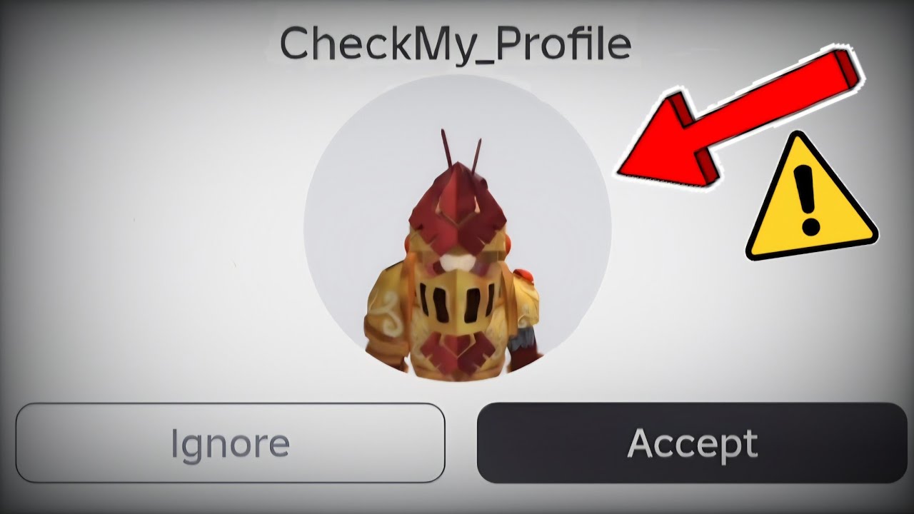You Are In DANGER If You Get THIS FRIEND REQUEST On ROBLOX...