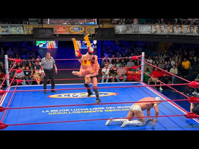 Sábado de Coliseo en Triangular de Colosos: Brian Cage 🆚 Gran Guerrero 🆚 Crixus