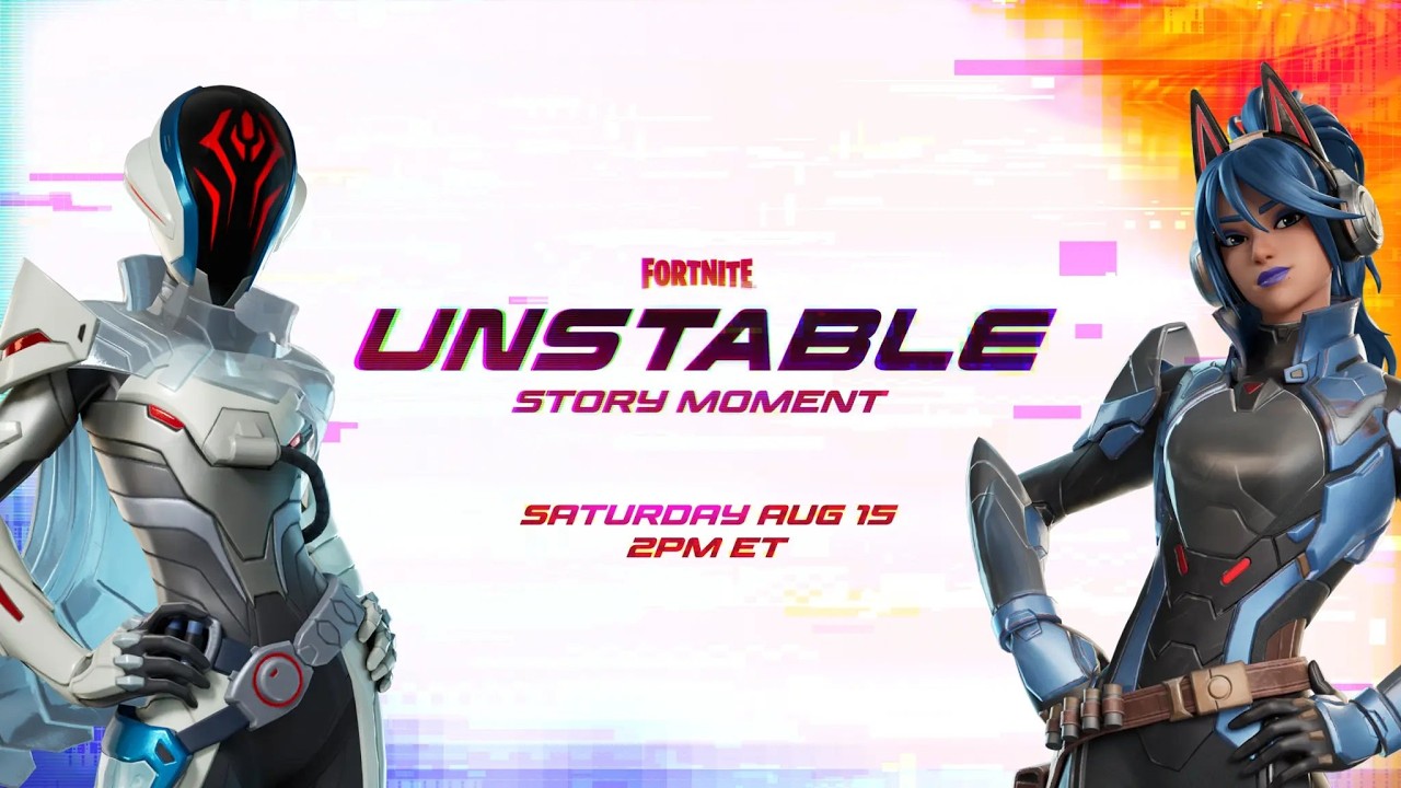 Fortnite 'Unstable' Live Event: Official Video Teaser! background