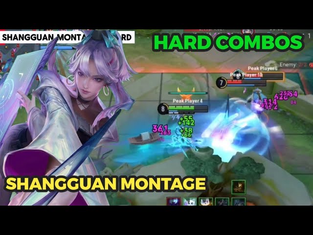 Shangguan Hard Combo You Need to Try 🔥 | HoK Shorts Montage