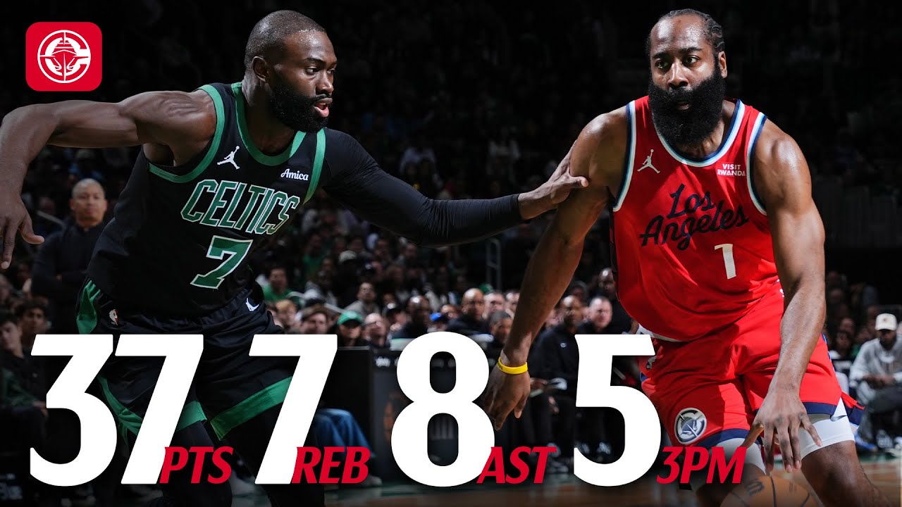 James Harden Drops 37 PTS in a Down-to-the-Wire Battle background