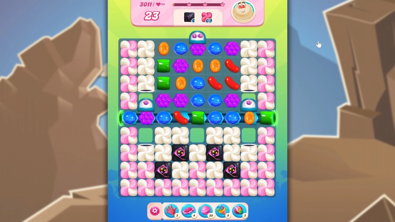 Candy Crush Saga LEVEL 3011 NO BOOSTERS (new version)🐟☑️