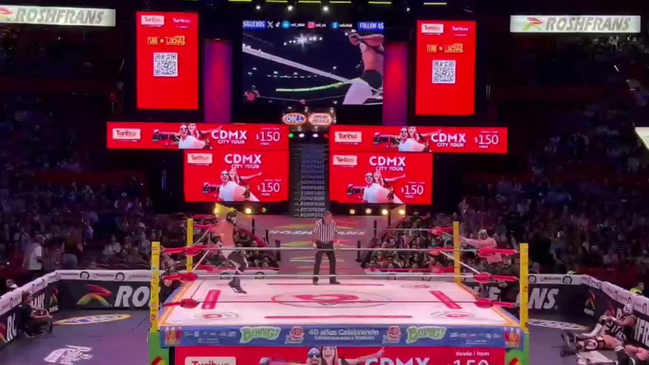 Reporte CMLL: Felino Jr., Cobarde e Hijo de Stuka Jr 🆚 Elemental, Máquina Letal y Explosivo