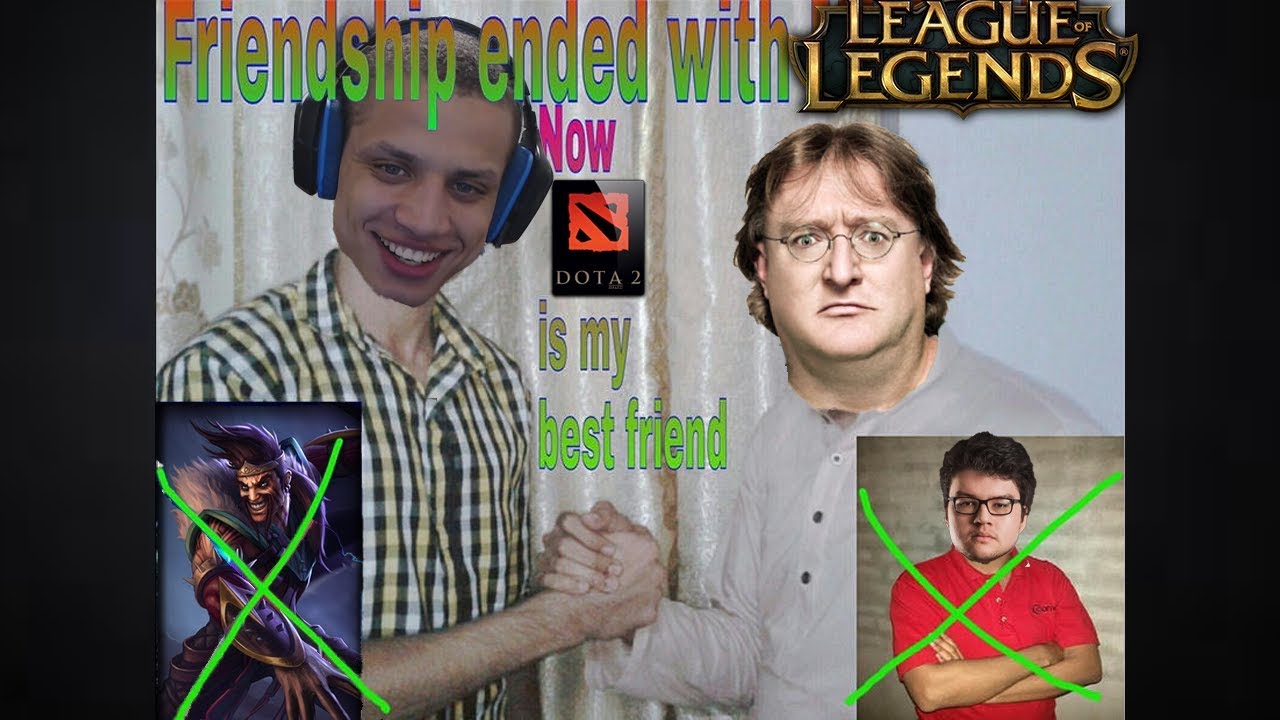 TYLER1 FIRST TIME DOTA2 background