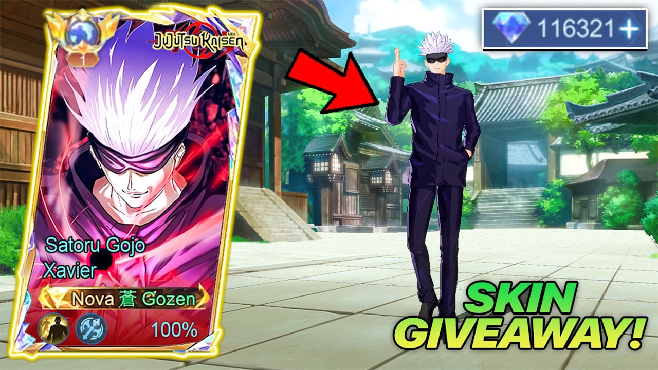 NEW REVAMP XAVIER "GOJO SATORU" SKIN IS FINALLY HERE! 😱 | (BEST JUJUTSU KAISEN! SKIN EVER?)