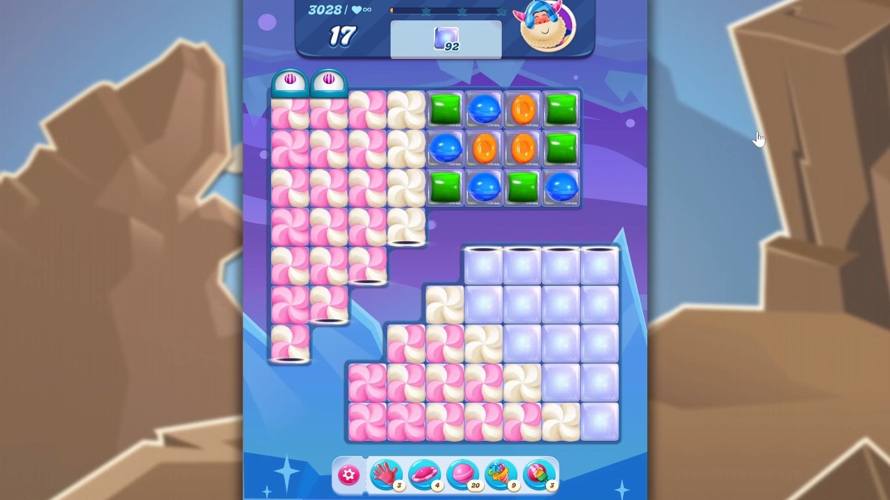 Candy Crush Saga LEVEL 3028 NO BOOSTERS (new version)🐟☑️