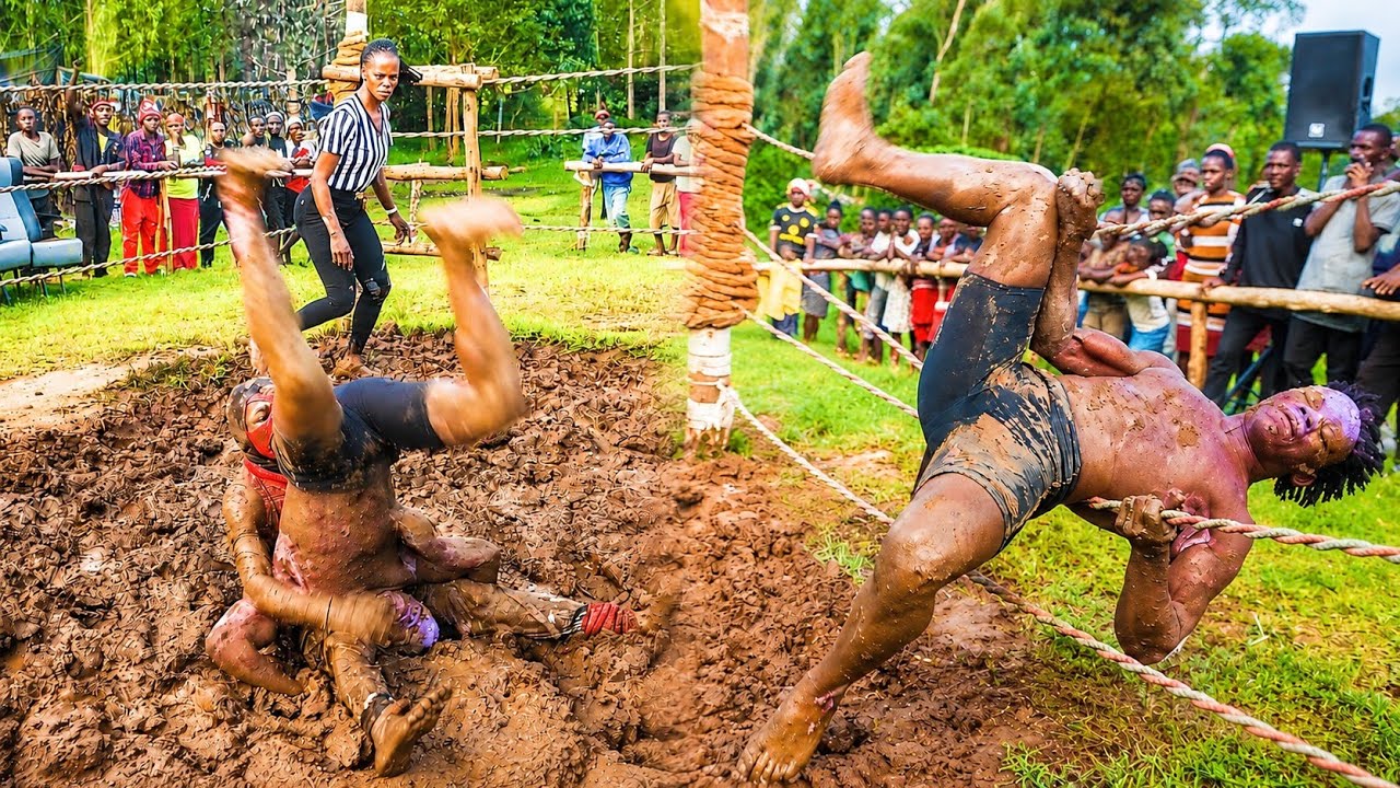 Ray Morgan vs Nagutti! Unbelievable Mud Wrestling| SGW Amazon background