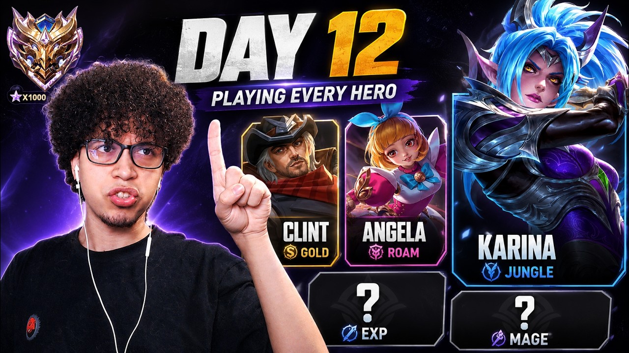 Playing EVERY Hero in Solo Rank — Day 12 background