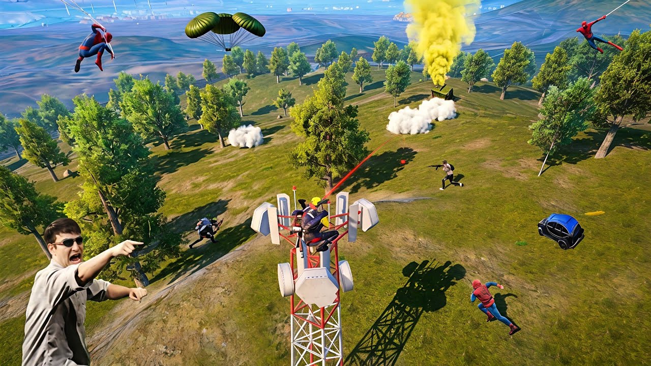 FUNNIEST MOMENTS EVER 😂 Pubg Mobile Trolling Noobs 🤣 New Mode - Spider-Man Brand New Day