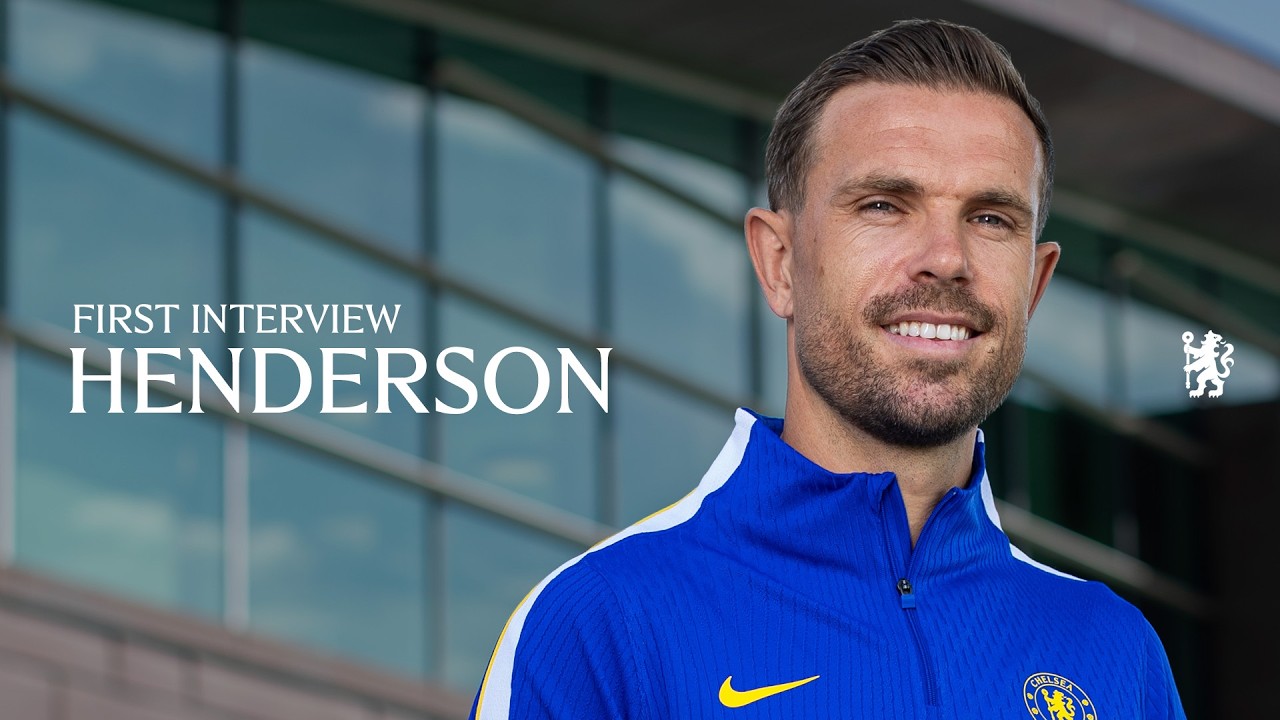 Jordan Henderson | First Interview in Blue 🔵 | New Signing | Chelsea FC