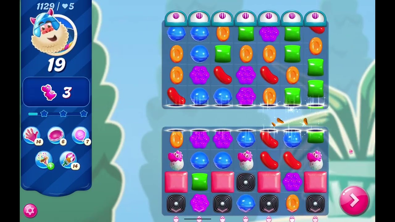 Candy Crush Saga Levels 1127 To 1130 background