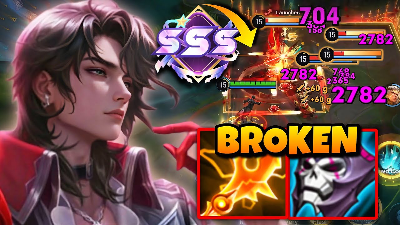 CHINA YIXING NEW BROKEN SPARKFORGED MAGIC DAMAGE BUILD IN FARM LANE! | HONOR OF KINGS background