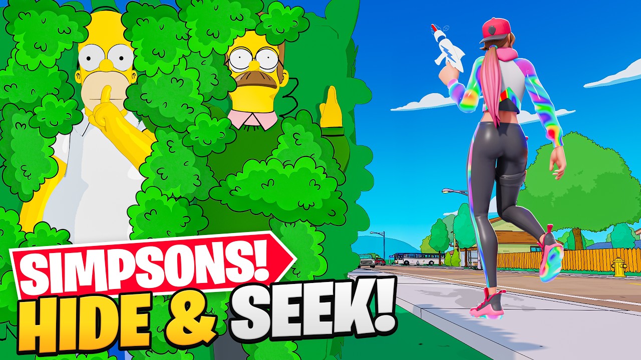 HIDE AND SEEK! *SIMPSONS SEASON*