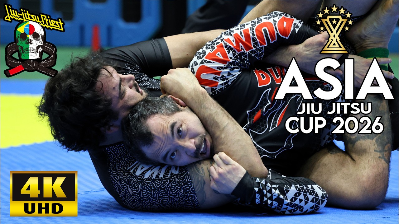 【FULL FIGHT】デヴィッド・ヌネス vs ホベルト・マツオ / ASJJF ASIA CUP 2026 【ブラジリアン柔術】 background