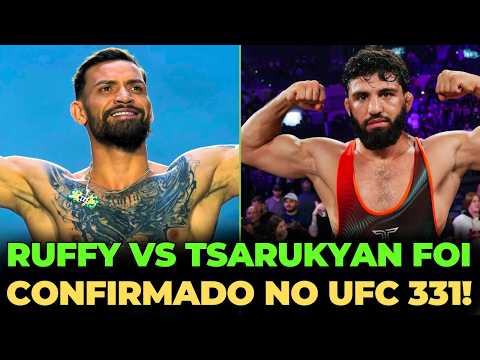 🚨BOMBA! MAURICIO RUFFY VAI ENFRENTAR ARMAN TSARUKYAN NO UFC 331! background