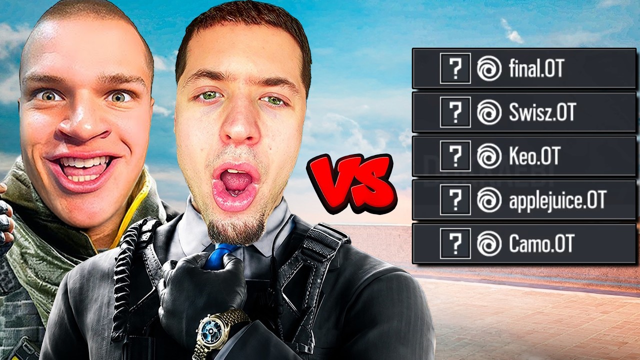 Mingo & Jynxzi Face A Team Full Of Pros (Rainbow Six Siege) background