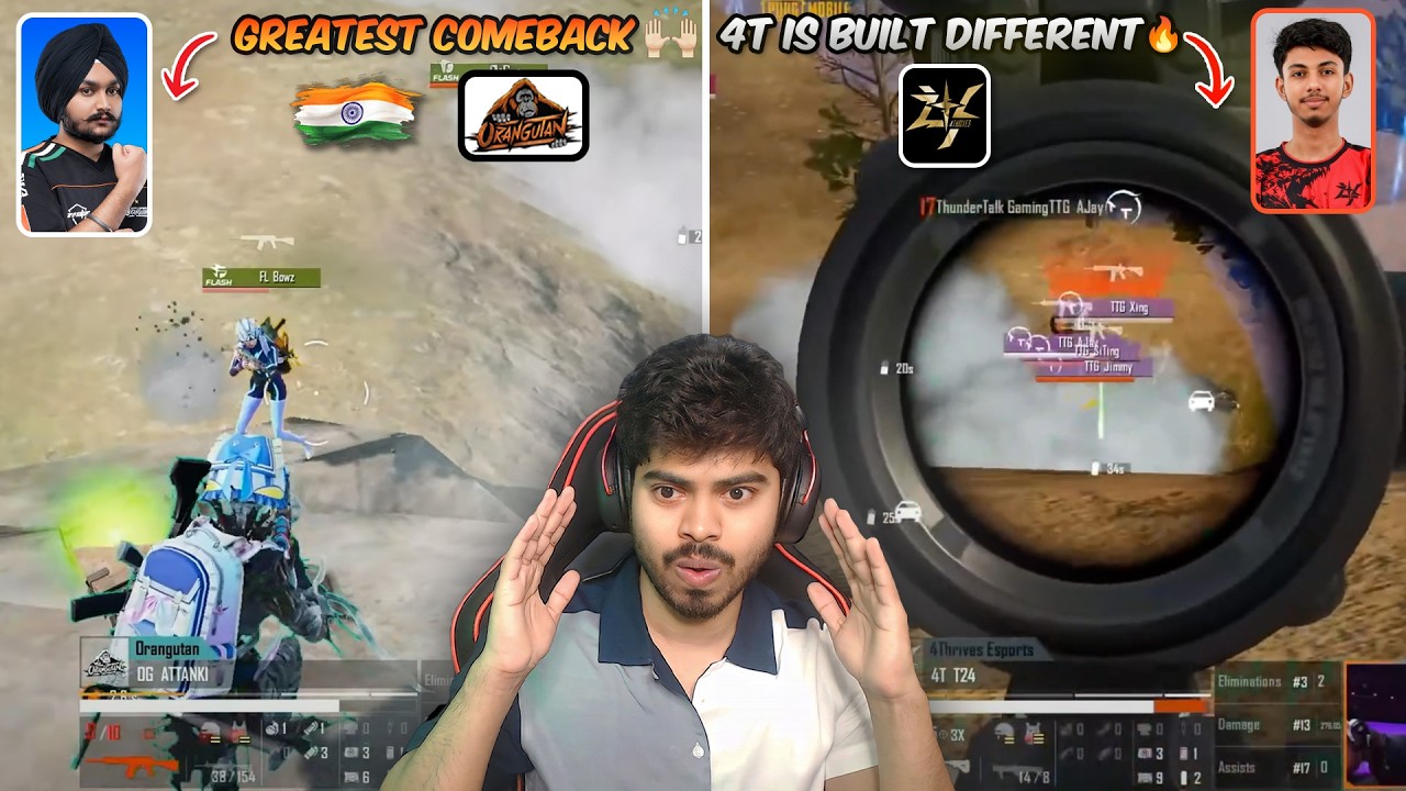 🇮🇳 OG’s GREATEST COMEBACK! 👑 | 4T IS BUILT DIFFERENT 🔥 background