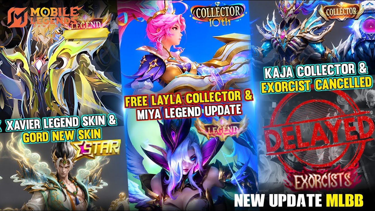 KAJA COLLECTOR | XAVIER & MIYA LEGEND UPDATE | JJK RESALE DATE | FREE LAYLA CC 10TH ANNIVERSARY background