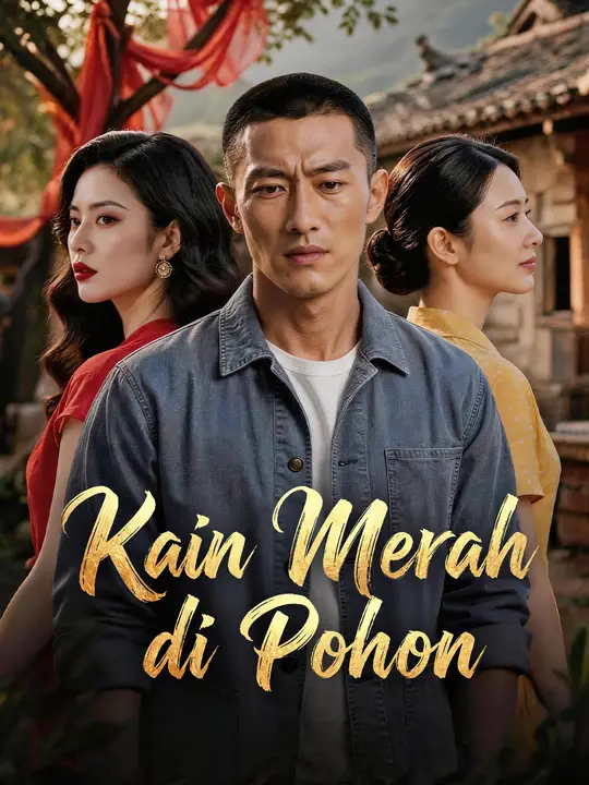 Kain Merah di Pohon poster