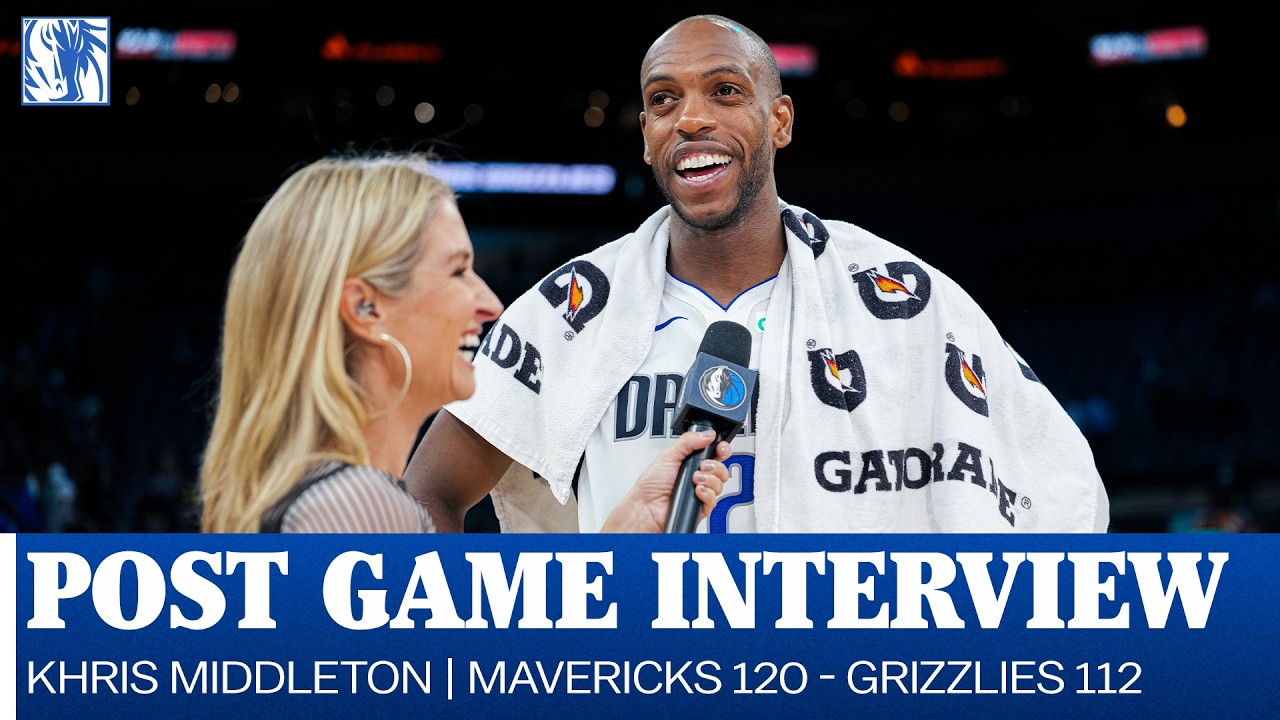 Khris Middleton Post Game Interview at Memphis Grizzlies | March 12, 2026 background