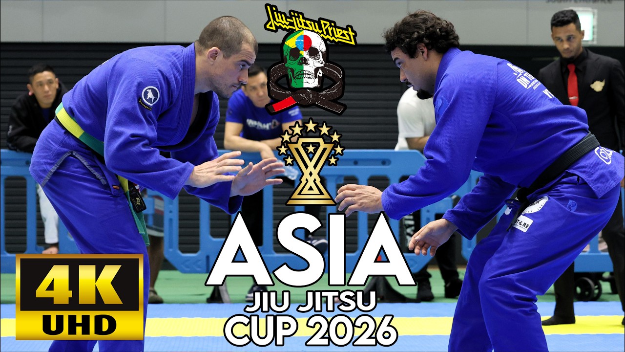 【FULL FIGHT】マルロン・ゴドイ vs デヴィッド・ヌネス / ASJJF ASIA CUP 2026 【ブラジリアン柔術】 background