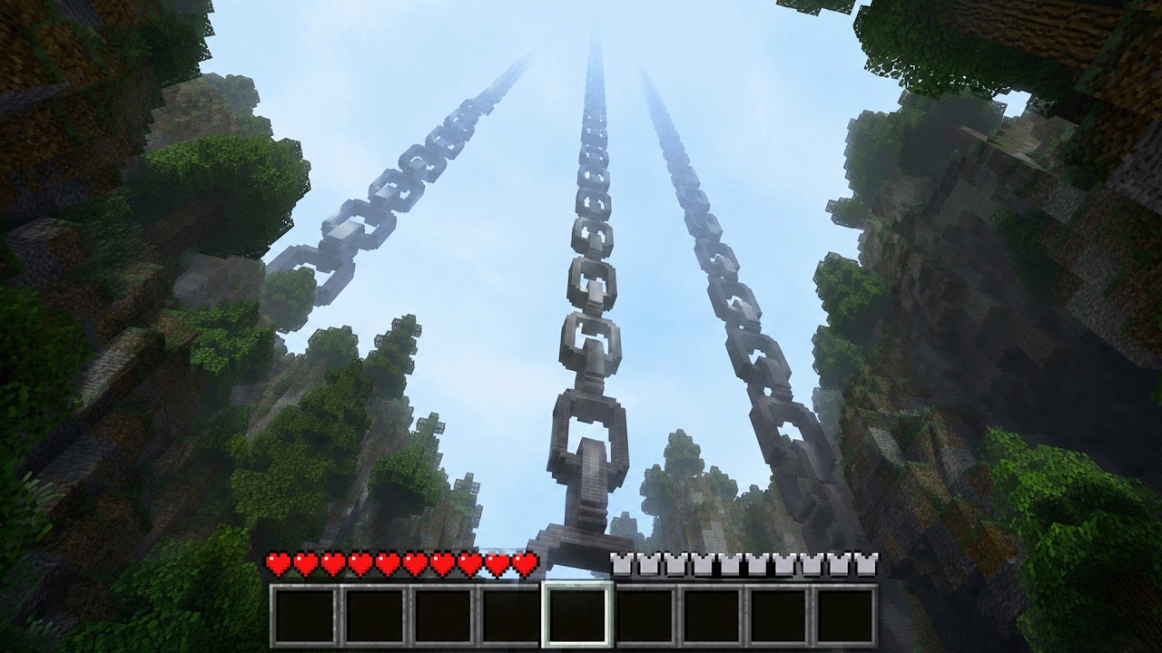 This Minecraft Mod Gives You MEGALOPHOBIA background