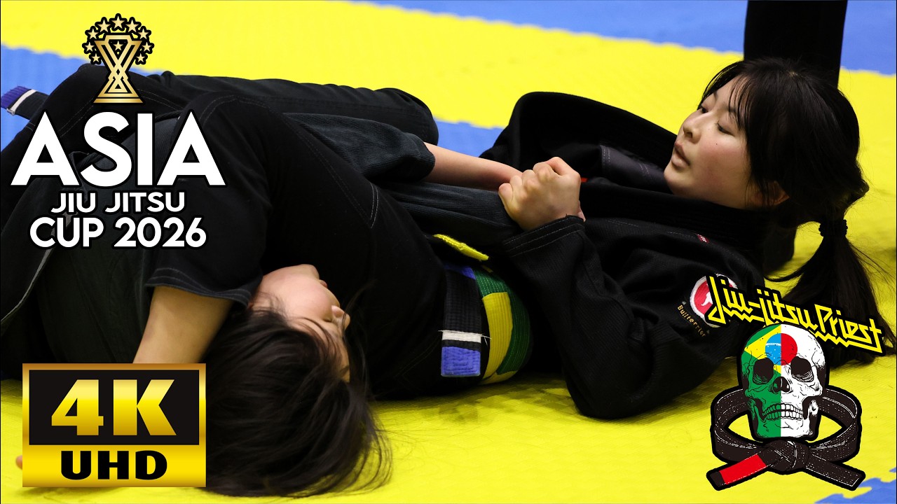 【FULL FIGHT】高林倫 vs 三輪莉子 / ASJJF ASIA CUP 2026 【ブラジリアン柔術】 background