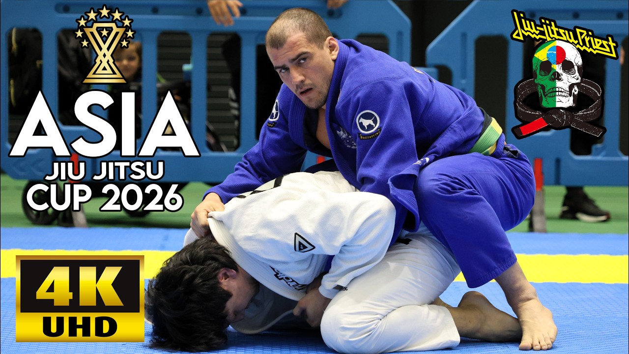 【FULL FIGHT】マルロン・ゴドイ vs アン・ヒュンジェ / ASJJF ASIA CUP 2026 【ブラジリアン柔術】 background