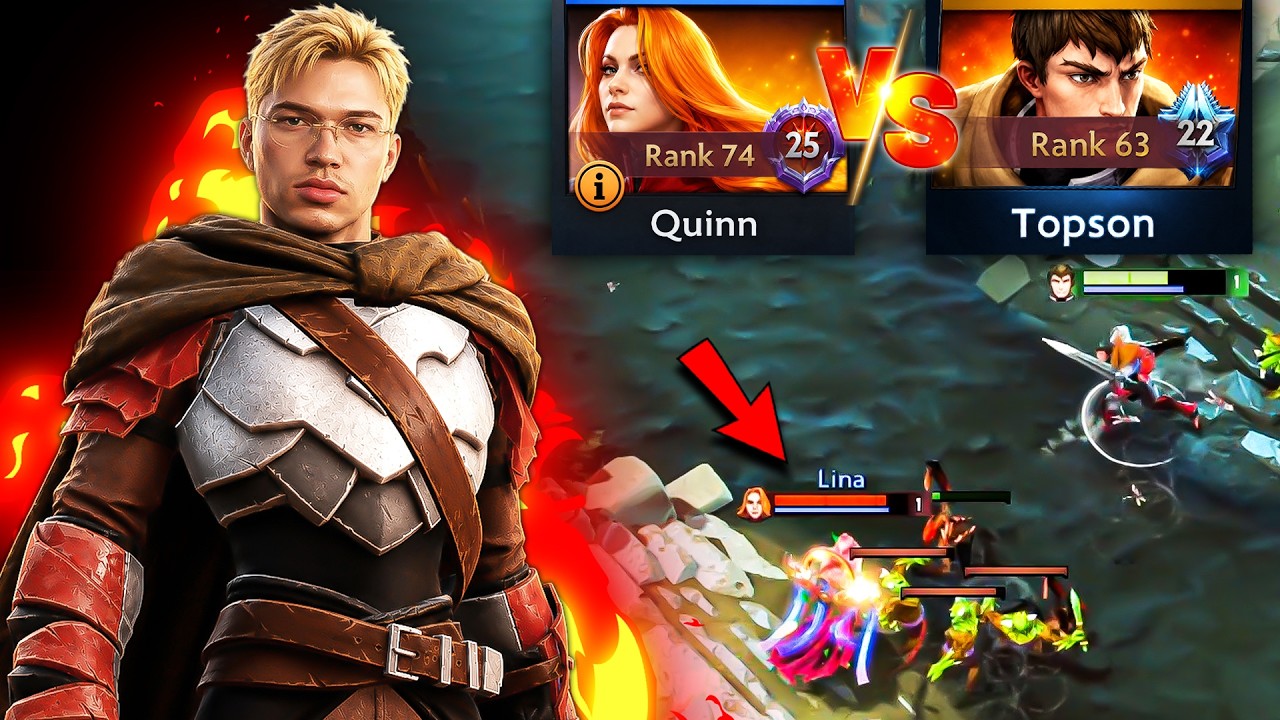 This is Topson's answer to the MOST BROKEN HERO in Dota2 right now... background