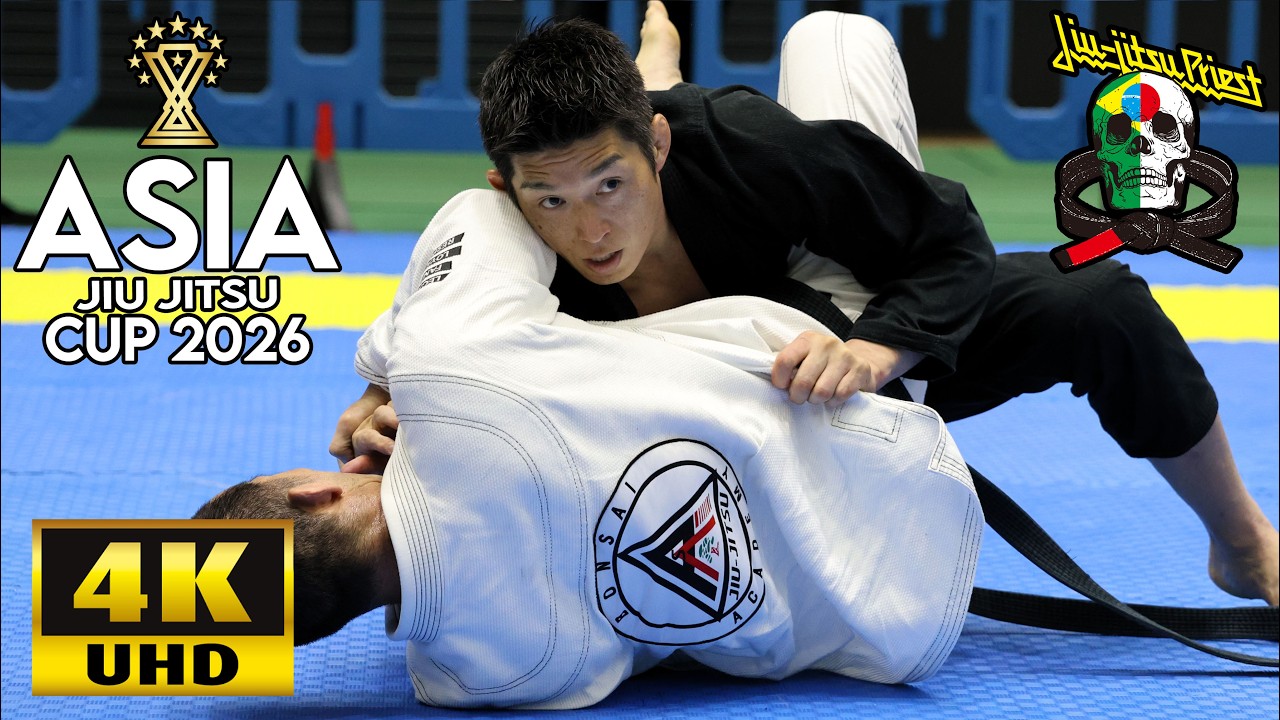 【FULL FIGHT】友保雅晴 vs 村上貴弘 / ASJJF ASIA CUP 2026 【ブラジリアン柔術】 background