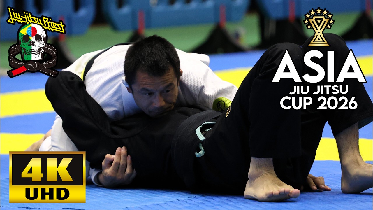 【FULL FIGHT】塩澤正人 vs 佐藤公平 / ASJJF ASIA CUP 2026 【ブラジリアン柔術】 background