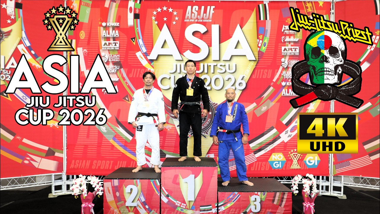 【FULL FIGHT】石川文俊 vs 中村勇太 / ASJJF ASIA CUP 2026 【ブラジリアン柔術】 background