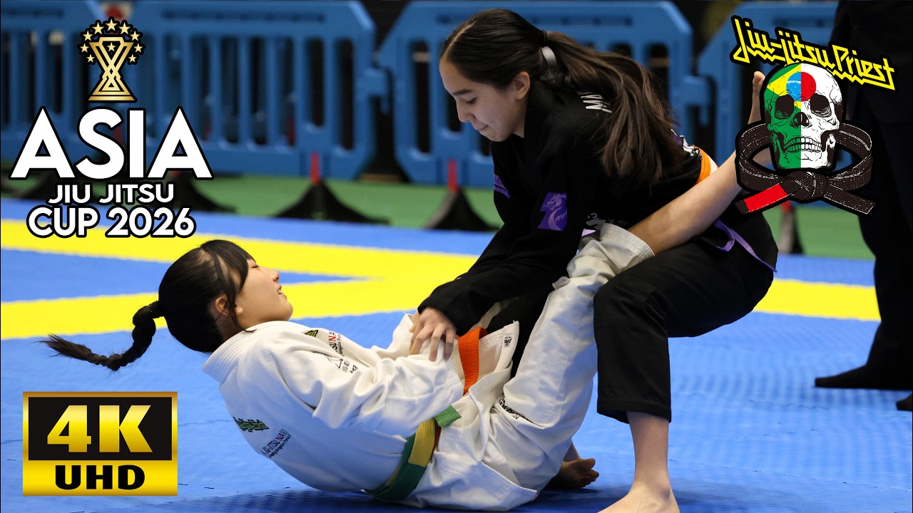 【FULL FIGHT】吉村千菜 vs マリアナ・カオリ / ASJJF ASIA CUP 2026 【ブラジリアン柔術】