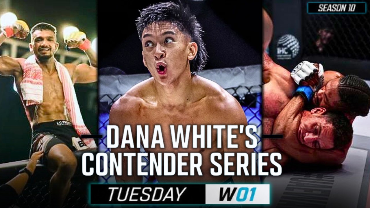 WEEK 1 Dana White's Contender Series | Season 10 | MMA Fighter Highlights | UFC DWCS 2026 background