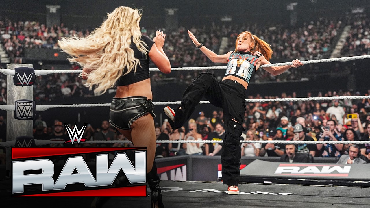 Liv Morgan escapes attacks from Becky Lynch and Stephanie Vaquer: Raw highlights, Aug. 10, 2026 background