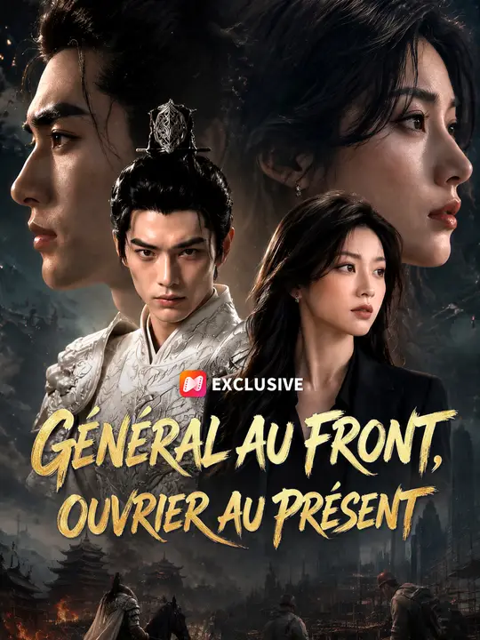 GÉNÉRAL AU FRONT, OUVRIER AU PRÉSENT poster