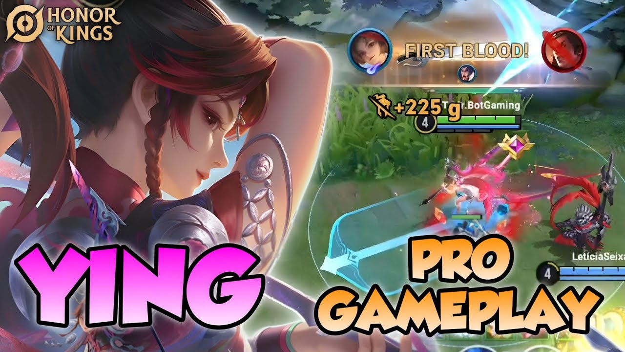 Ying Pro Gameplay - Top Fighter Jungle - Honor Of Kings background