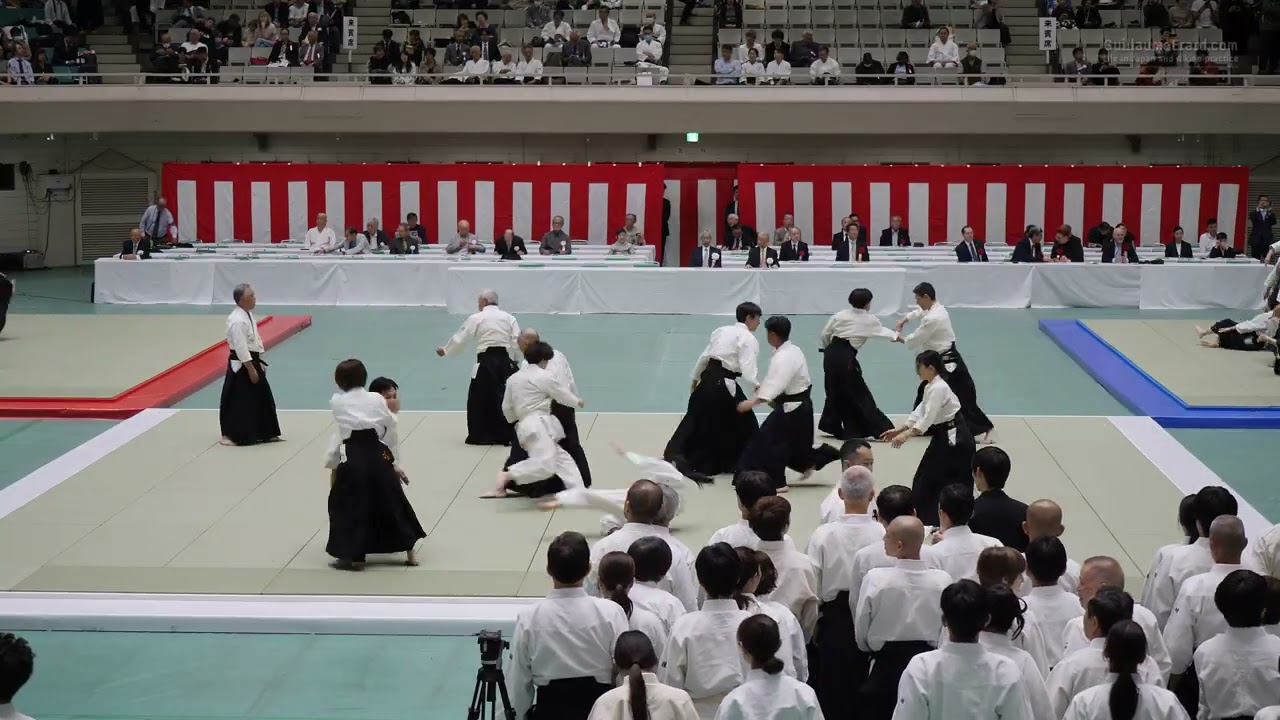 Aikido Shirakawa Dojo - 63rd All Japan Aikido Demonstration 2026 background