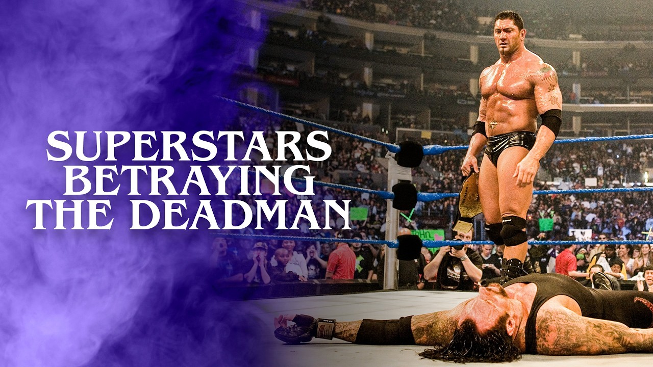 Superstars who betrayed Undertaker | Feat. Kane, Brock Lesnar & Batista background
