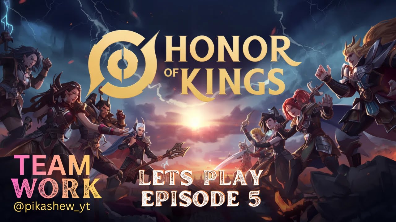 Honor of kings let’s play! EPISODE 5☠️ background