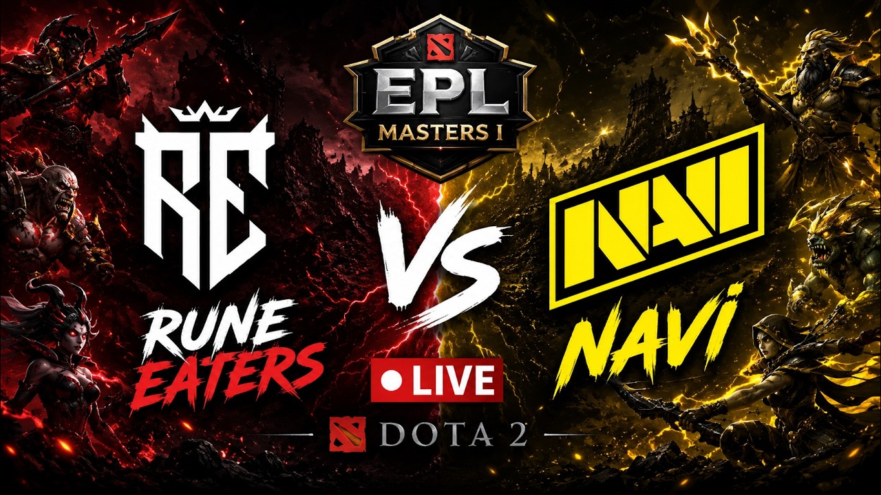 Rune Eaters vs Navi | Live | DOTA 2 | EPL Masters I background