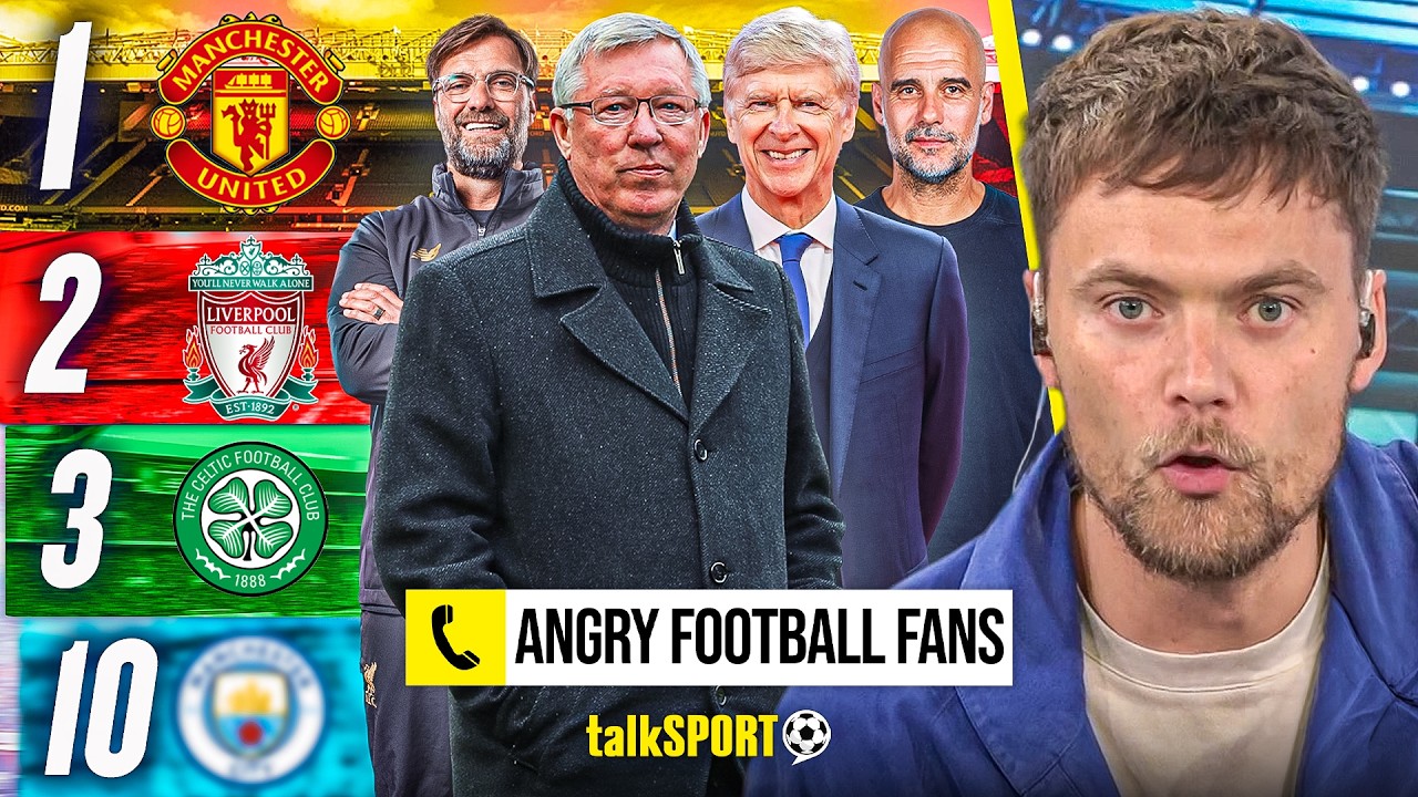 Max Scott ENRAGES Football Fans with his TOP 10 British Football Clubs list WITHOUT Spurs or Chelsea background