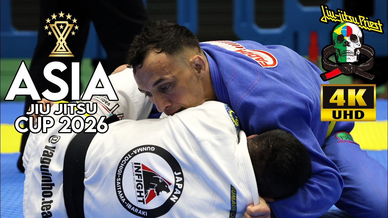 【FULL FIGHT】レアンドロ・ダ・シウバ vs ヴァグナー・タダ / ASJJF ASIA CUP 2026 【ブラジリアン柔術】 background
