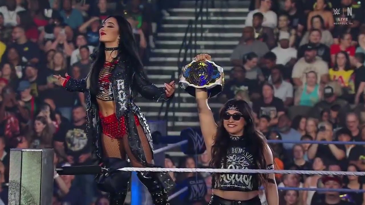 IYO Sky & Sol Ruca VS Roxanne Perez & Raquel Rodriguez 1/2